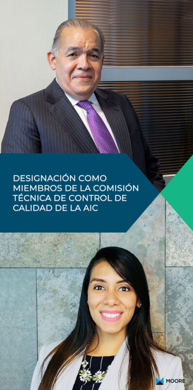 APPOINTMENT AS MEMBERS OF THE TECHNICAL COMMISSION FOR QUALITY CONTROL OF THE AIC